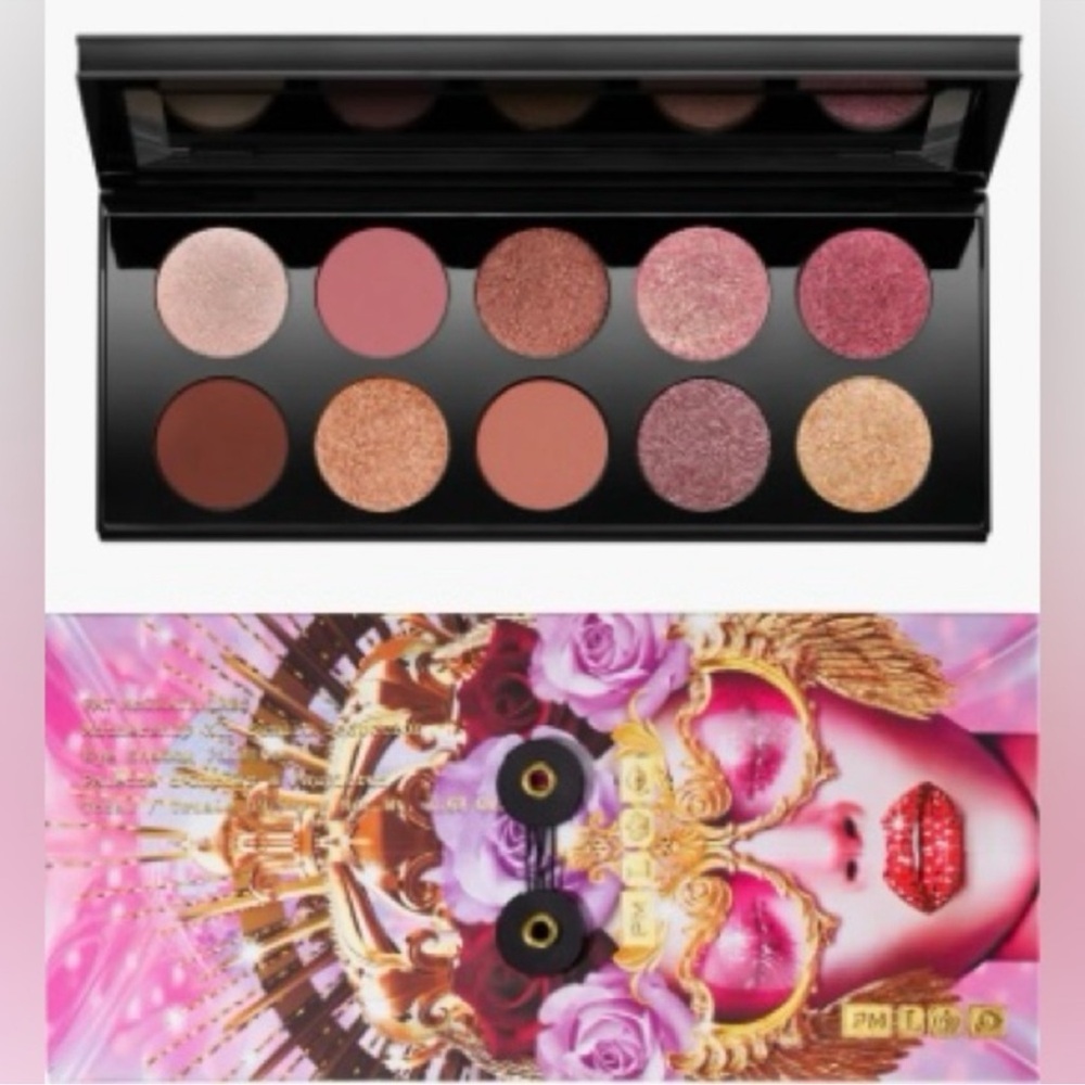 Pat McGrath Divine Rose Eyeshadow Palette - Pink and Gold Hues